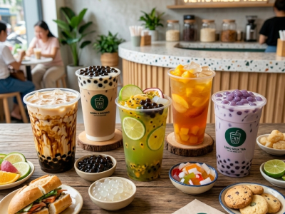 Khám phá menu hấp dẫn tại Tiệm Trà Nâu – Quán trà sữa ngon ở Gò Vấp